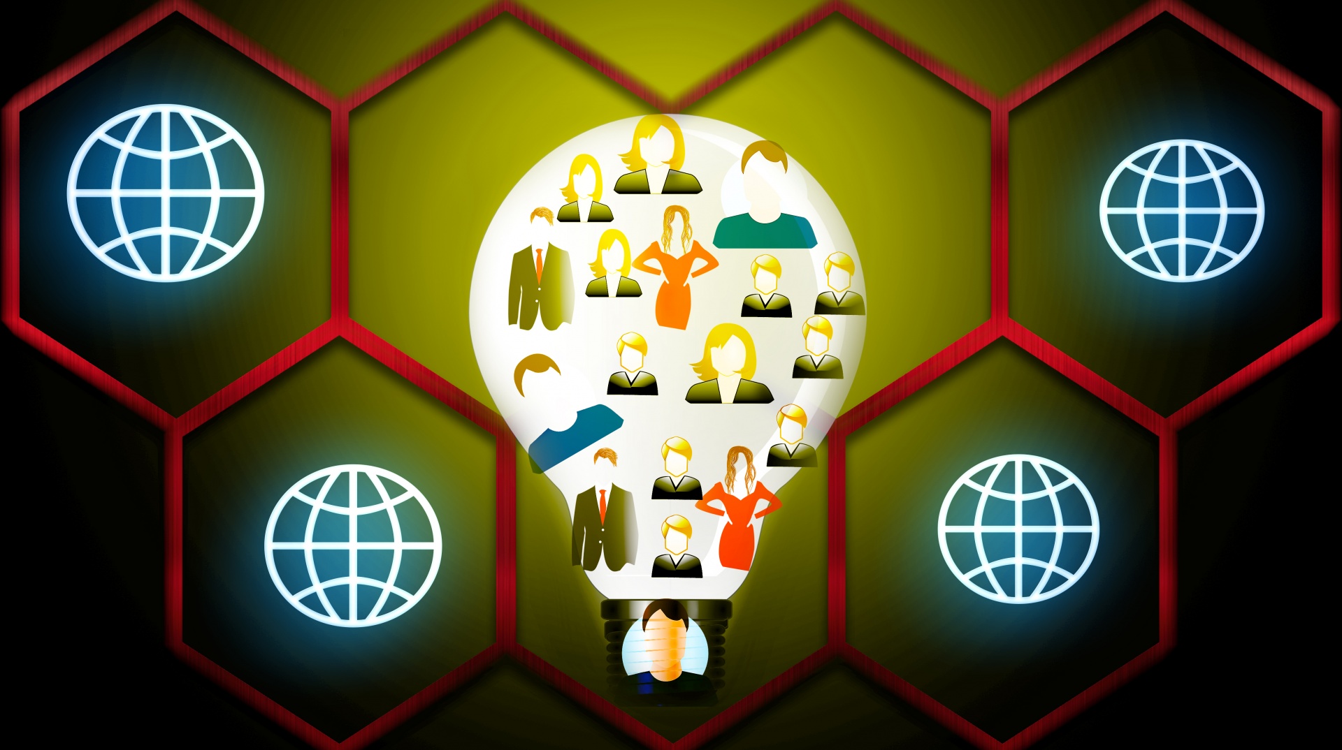 Schwarmintelligenz - bundle different know how and competence in one partner - your single point of contact - your BlueMind Studio